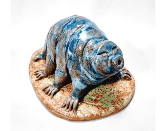 Tardigrade Ceramic Sculpture | Dreamer the Water Bear | OOAK