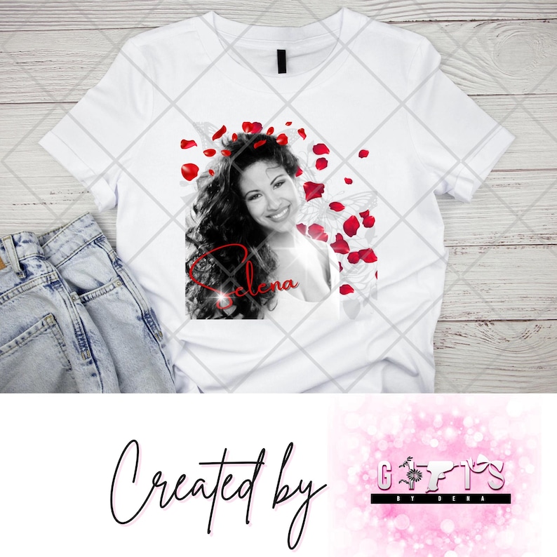 Beautiful Selena Quintanilla Roses PNG - Selena Quintanilla Png - Etsy