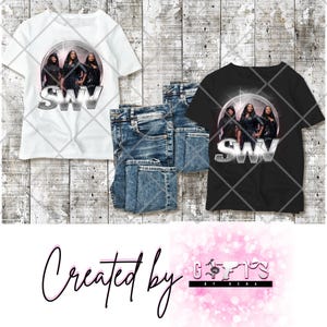 SWV PNG | R&B and Pop | Soul Shirt | 90s | Concert T-shrt | Digital Download | Instant Download and Ready To Print