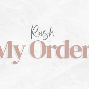 Rush My Order