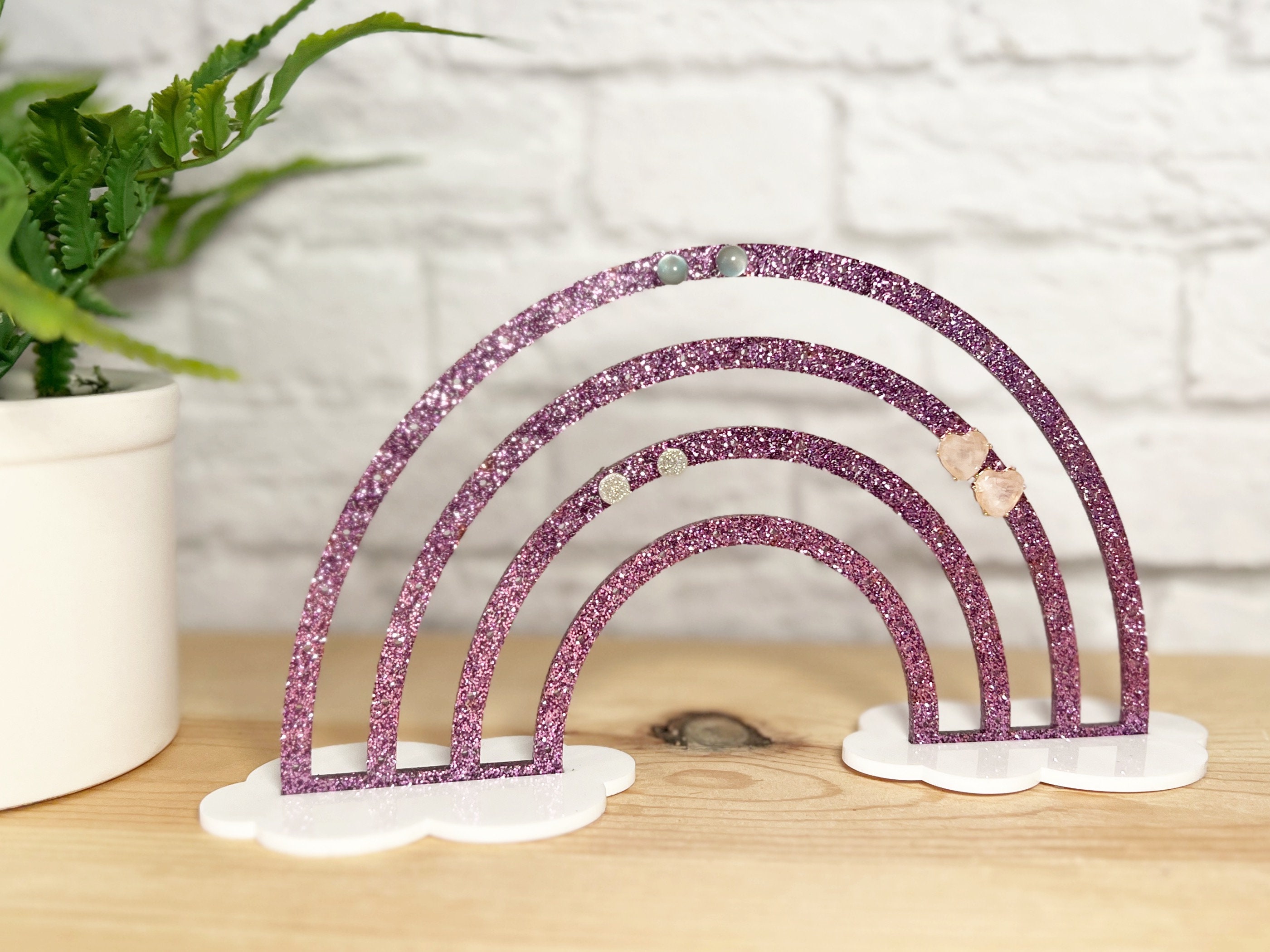 Acrylic Arch Two Rows Earring Hangers Stand - 150x100x3mm – Jacryl Creations