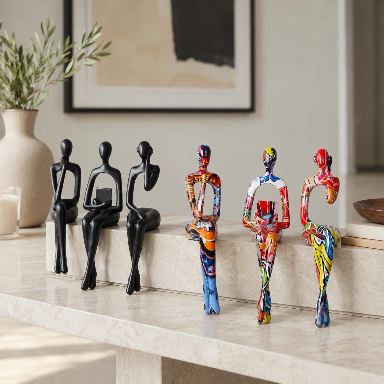 Ensemble de sculptures abstraites — Beyit
