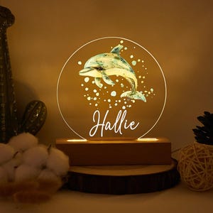 Personalised LED Animal Lamp,Animal Lamp,Woodland Animals Light,Kids Night Light Gift,Birthday Gifts for Kids,Christmas Gifts.