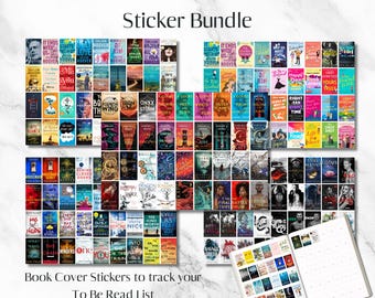 Bundel MEGA BookTok-stickers: meer dan 1400 afdrukbare boekstickers digitale pdf-download