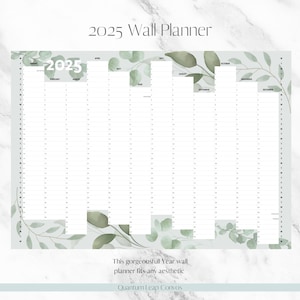 Printable Calendar 2025 Nz Etsy