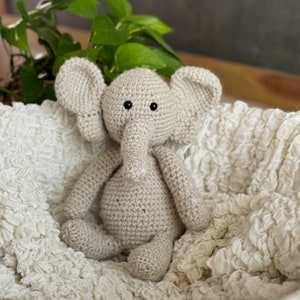 Handmade Crochet Elephant