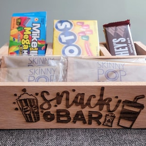 Oak Snack Tray