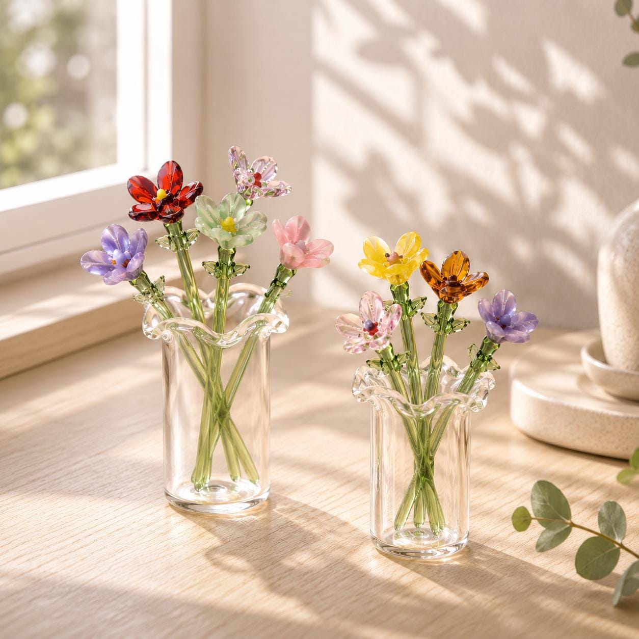 ミニガラスの花 - Etsy 日本