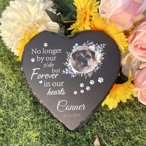 Custom Pet Memorial Stone,Personalized Dog Memorial Stone with Name,Dog Memorial Gift,Pet Grave Stone,Sympathy Gift,Pet Loss Gift