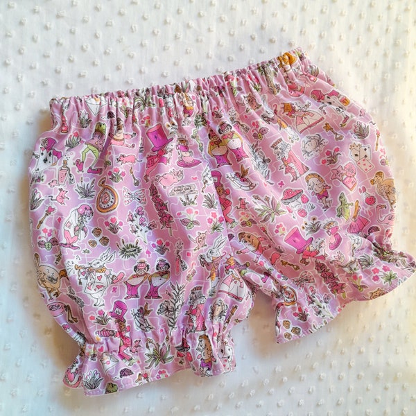 Bloomer bottoms for toddler girls - Liberty of London cotton lawn - 12 months to size 4