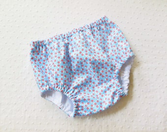 Baby Toddler Diaper Cover in Liberty of London fabrics - cotton lawn - ONE Pair - 3 to 24 mos - swim bottoms - cake smash