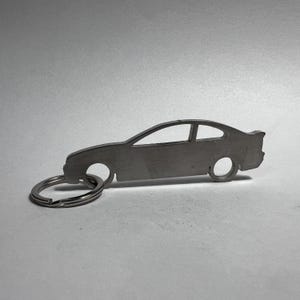 2000er BMW 3er E46 Schlüsselanhänger aus Edelstahl oder Messing mit Lasercut