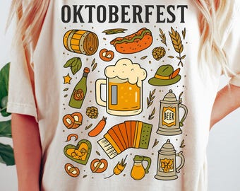 Comfort Colors® Oktoberfest Shirt, Prost Shirt, Octoberfest Shirt, Oktoberfest Tshirt, Oktoberfest Drinking Team Shirt, Oktoberfest