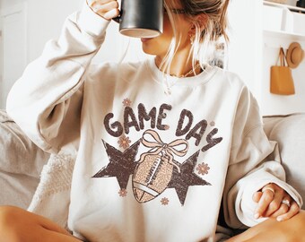 Football Season Game Day Shirt Football Mom Shirt Football Fall Season Tee Sports Mom Tee Game Day Shirt Gift for Mom Shirt Women Football