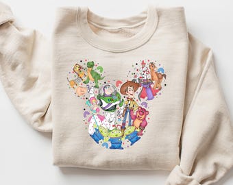 Mickey Ear Toy Story Family Matching Shirt, Disney You've Got a Friend In Me Toy Story Kids Shirt, Disney Trip Shirt, Minnie Bow Toddler Tee