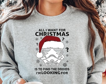Stormtrooper Christmas T-Shirt: Funny Star Wars Xmas Droid Tee