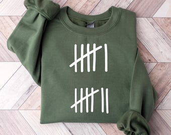 Trendy 6 7 Shirt, Funny Meme Sweatshirt, 6 7 Meme Shirt, Funny Gift For Friend, Tally Marks Shirt, Viral Meme Shirt, Funny Sweatshirt