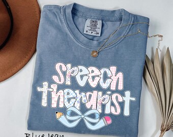 Comfort Colors® Speech Therapy Shirt, Speech Therapist Shirt, It's A Good Day For Speech Therapy Shirt, Gift For Therapist, Communication