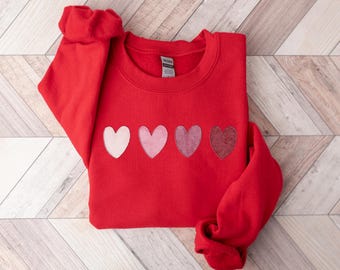 Watercolor Heart T-Shirt, Heart Shirt, Valentine's Day Love Shirt, Retro Heart Shirt, Gift for Valentine's Day, Cute Valentine's Heart Shirt