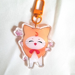 Infinity Nikki | Momo Keychain | Cute | Kawaii | Neko | Whimstar [B - Grade]