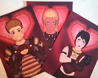 L'âge du dragon | Impression Alistair/Zevran/Morrigan Romance