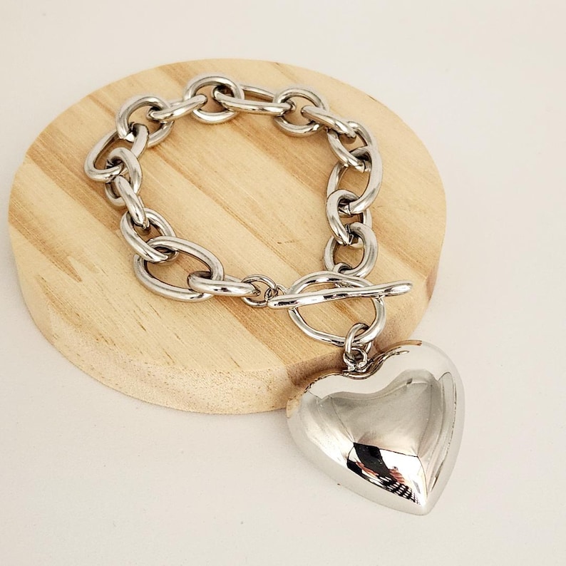 Chunky Heart Bracelet main image 0