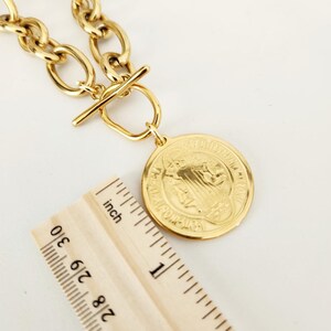 Saint Benedict Necklace In Sterling Silver - San Benito Protection Medal, Handmade In Italy, Beautiful & Meaningful