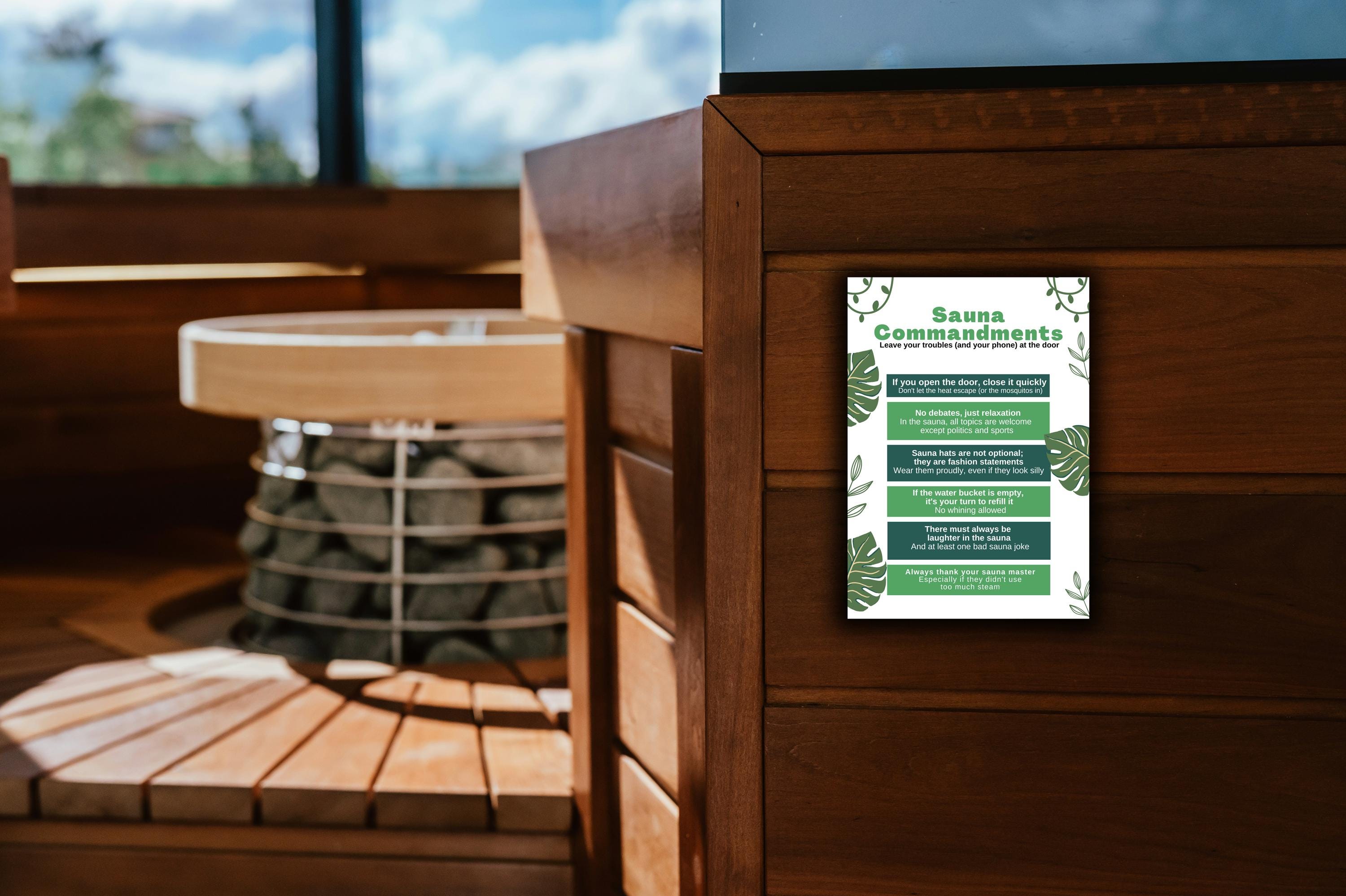 funny-sauna-rules-poster-printable-sauna-decor-spa-wall-art-in-3-colors