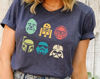 Disneyworld T-shirt, Star Wars Shirt, R2D2 Shirt, Disney Trip Tee, Storm Trooper Shirt, Darth Vader Shirt, Disney Gift, Vintage Vibes Shirt