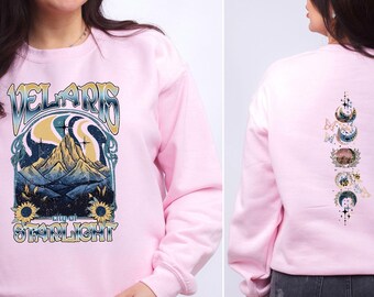 Sudadera Velaris, Ciudad de la Luz Estelar, Sudadera con Capucha Starfall, Sudadera con Capucha para Lectores, Idea de Regalo para Amantes de la Fantasía, Conjunto de Lectura Acogedor, Velaris Starfall