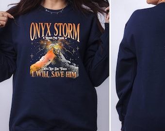 Onyx Storm Sweatshirt, Fourth Wing Series Shirt,  Fourth Wing Shirt, Dragon Rider Sweatshirt, Violet Sorrengail, Fantastic Bookish Shirt