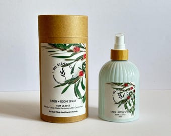 Espray natural para ropa de cama y ambientes / Mirto limón, eucalipto (250 ml)