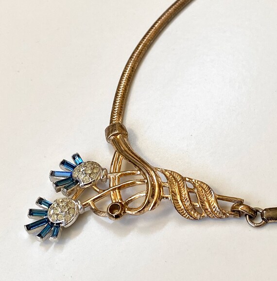 Vintage trifari blue - Gem