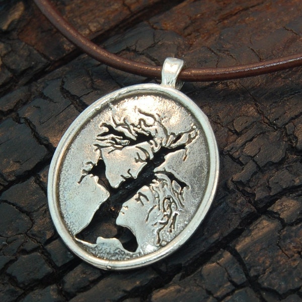 Adam & Eve Tree Of Life Pendant