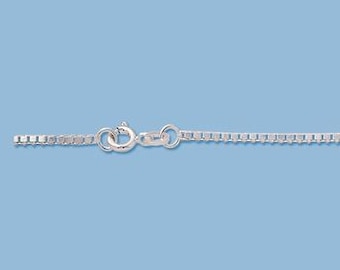 Sterling Silver Box Chain