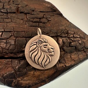 Rising Lion, Operation Roaring Lion pendant, Jewelry, Strength & Protection Amulet, Judaica Gift. image 3