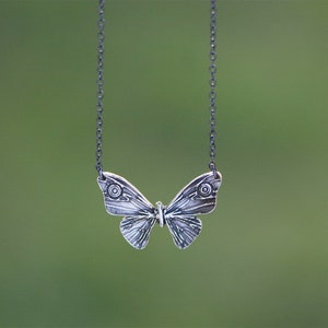 Sterling Silver Butterfly Necklace 3