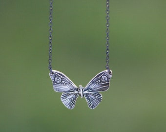 Sterling Silver Butterfly Necklace 3