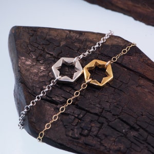 Star Of David Sterling Silver