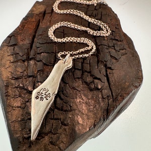 Am ISRAEL Chai script - עם ישראל חי Silhouette Map Necklace Silver or Gold
