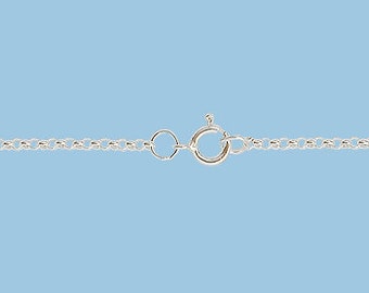 Sterling Silver  / Gold Filled 1.4 mm Rolo Chain