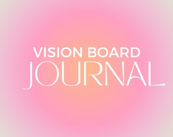 Vision board printables, printables for vision board, vision board, digital vision board, law of attraction, goal setting, printable