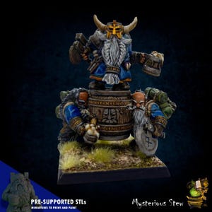 Dwarf Brewmaster -Mysterious Stew
