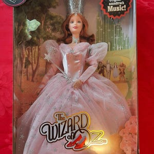 Wizard of Oz Glinda the Good Witch Barbie 50th Anniversary Pink Label Collection