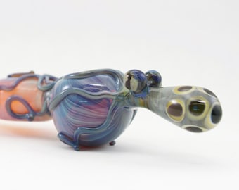 Octopus Large Glass Spoon Pipe