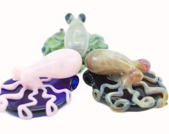 Octopus Glass Pendant