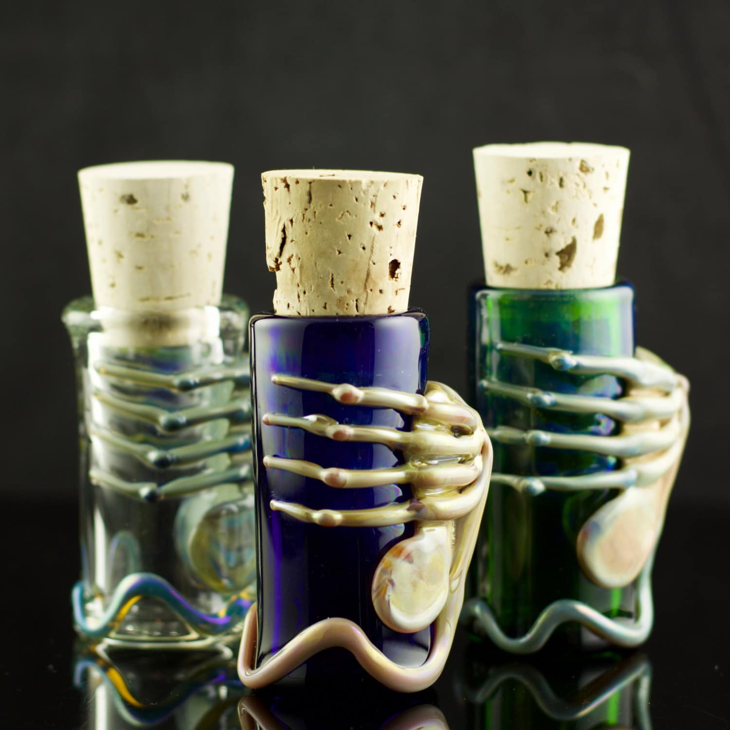 Facehugger Glass Jar in Your Choice of Color