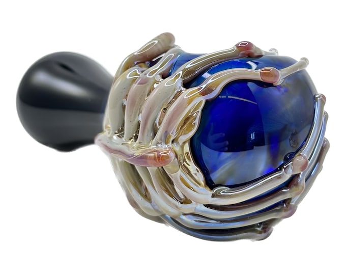 Featured listing image: Facehugger Large Glass Spoon Pipe