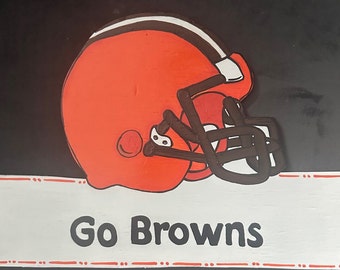 Wreath Attachment Football Personalized Wood NFL, College, School, Team Sign