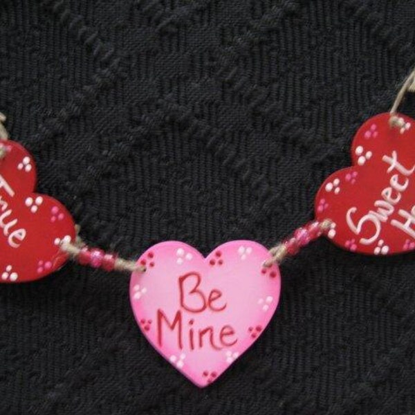 Welcome Wood 3 piece Charm with Rope for Welcome Sign or Wreath-- Your Choice of Design